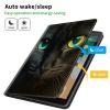 CGFGHHUY Case for 6.8 inch Kindle Paperwhite 11th Generation 2021/Kindle Paperwhite Signature Edition Lightweight Protective PU Leather Smart Stand Cover with Auto Wake Sleep - Cute Cat Black view 3