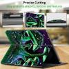 CGFGHHUY for Kindle Paperwhite Case 6 inch 10th Generation 2018 Lightweight Protective PU Leather Smart Stand Cover with Auto Wake Sleep Case for Kindle Paperwhite E-Reader - Green Mushroom view 4