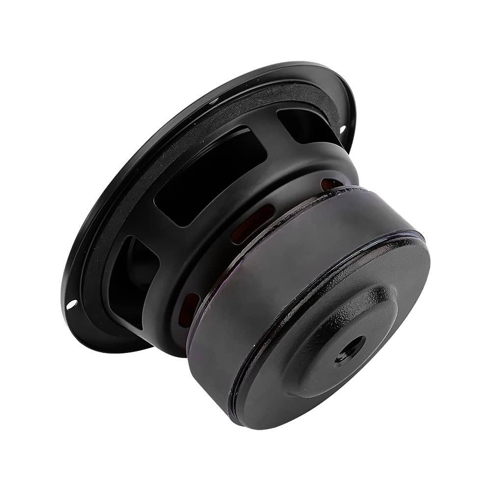 CHOOYO 1Pc 4 Inch Woofer Audio Waterproof Speaker Bass HiFi Sound Music Subwoofer Altavoz 4 8 Ohm 100W Home Theater Loudspeaker (Color : 4 ohm Square)