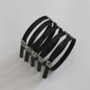 EVANEM 25pcs Stainless Steel Cable Ties Exhaust Wrap Coated Locking Metal Zip-Exhaust Multifunctional Cable Tie, for Home and Garden Accessories (Color : 12X450 25PCS) view 4