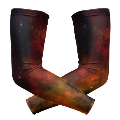 Tatenale Arm Sleeves for Men Women Farmers Defense Gardening Sun Protection Sleeve for Basketbal Football Golf Running Cycling Hiking 1 Pair Space Science Fiction Cosmos Fantasy Cluster