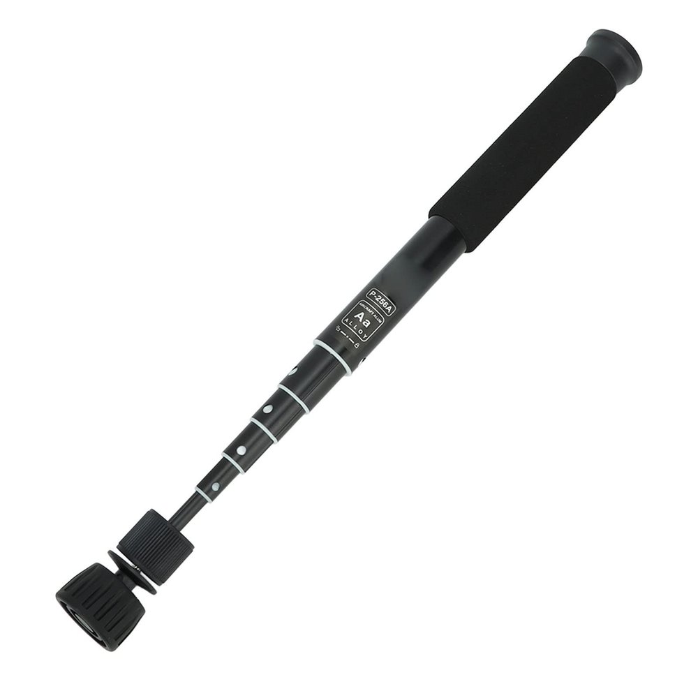 Camera Monopod, Portable Travel Monopod, Aluminum Alloy Telescopic Photography Monopod Camera with Removable Rubber Feet for DSLR Microphone LED Lights