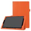ZZOUGYY Tablet Cover for Amazon Kindle Fire HD10 5th Generation (2015 Release), Ultra Slim Folio Stand Leather Case for Kindle Fire HD 10 5th Gen 10.1" (Li-Orange) view 1