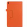 ZZOUGYY Tablet Cover for Amazon Kindle Fire HD10 5th Generation (2015 Release), Ultra Slim Folio Stand Leather Case for Kindle Fire HD 10 5th Gen 10.1" (Li-Orange) view 3