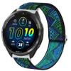 Lamshaw Compatible for Garmin Forerunner 965 Band, Stretch Elastics Adjustable Strap Compatible for Garmin Forerunner 965 / Forerunner 265 46 MM Smartwatch (blueprint) view 1