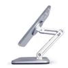 FEICHAO Magnetic Tablet Stand Holder Three Knuckle Adjustment Adapter Compatible with iPhone 14/13 Magnets Stand Accessories (Silver) view 4