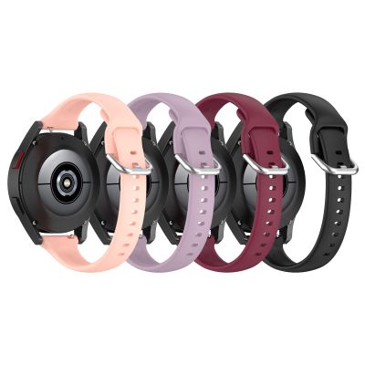 4Pack Bands Compatible with Garmin vivomove Trend/Venu 2 Plus, Silicone Colorful Wristband Strap Replacement Bracelet for Garmin vivomove Trend Smart Watch (4 Colors A)