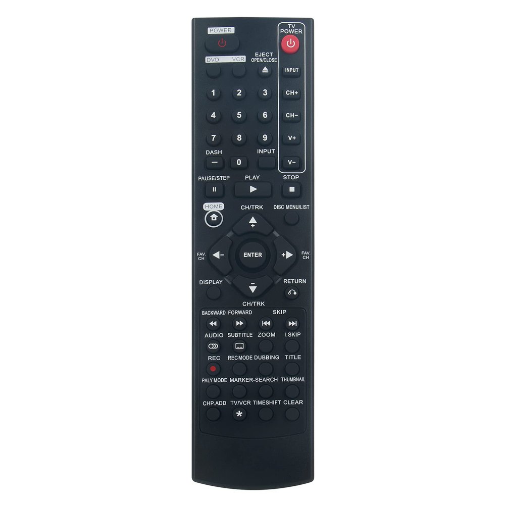 AKB32606601 AKB36097101 Replacement Remote Control Compatible with LG DVD Recorder RC397HM RC797T RC297H RC700N RC397HM RC897T RC286HM RC397H-M RC286H-M
