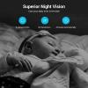blurams Cameras for Home Security 3Pcs, Security Camera 2K, Indoor Camera for Home/Baby/Dog, Motion Tracking, IR Night Vision, 2-Way Audio, Siren, Compatible with Alexa & Google Assistant & IFTTT view 4