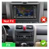 9 inches Android 10 Double Din Car Stereo for Honda CR-V 2007, 2008, 2009, 2010, 2011 IPS Touchscreen Screen Car Radio with Carplay & Android Auto Support Backup Camera GPS FM Navi BT view 2