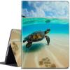 CGFGHHUY for Samsung Galaxy Tab A7 Lite Case Tablet 8.7 inch 2021 Lightweight Protective PU Leather Smart Stand Cover with Auto Wake Sleep Case for Samsung A7 Lite - Turtle in The Sea view 1