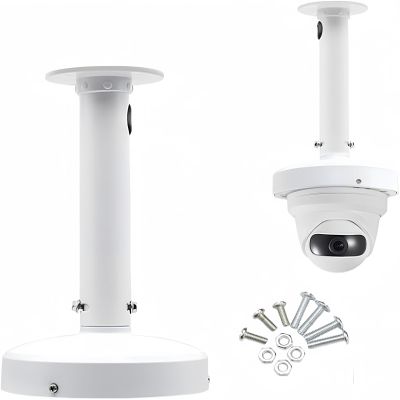 FINXRoll Security Camera I-Type Wall Mount Bracket, Dome Camera Mount Universal Camera Wall Mounting Bracket/IP Camera for CCTV Security Camera (350mm/13.7 inch Length I Mount)