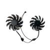REMSEY T128010SU PLD08010S12HH 4PIN 75MM Shell RX580 GPU Fan Compatible for Gigabyte GTX 1050Ti 1050 RX 550 RX560 Graphics Video Card Fans Kindly (Color : Shell and Fan) view 1