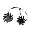 REMSEY T128010SU PLD08010S12HH 4PIN 75MM Shell RX580 GPU Fan Compatible for Gigabyte GTX 1050Ti 1050 RX 550 RX560 Graphics Video Card Fans Kindly (Color : Shell and Fan) view 2
