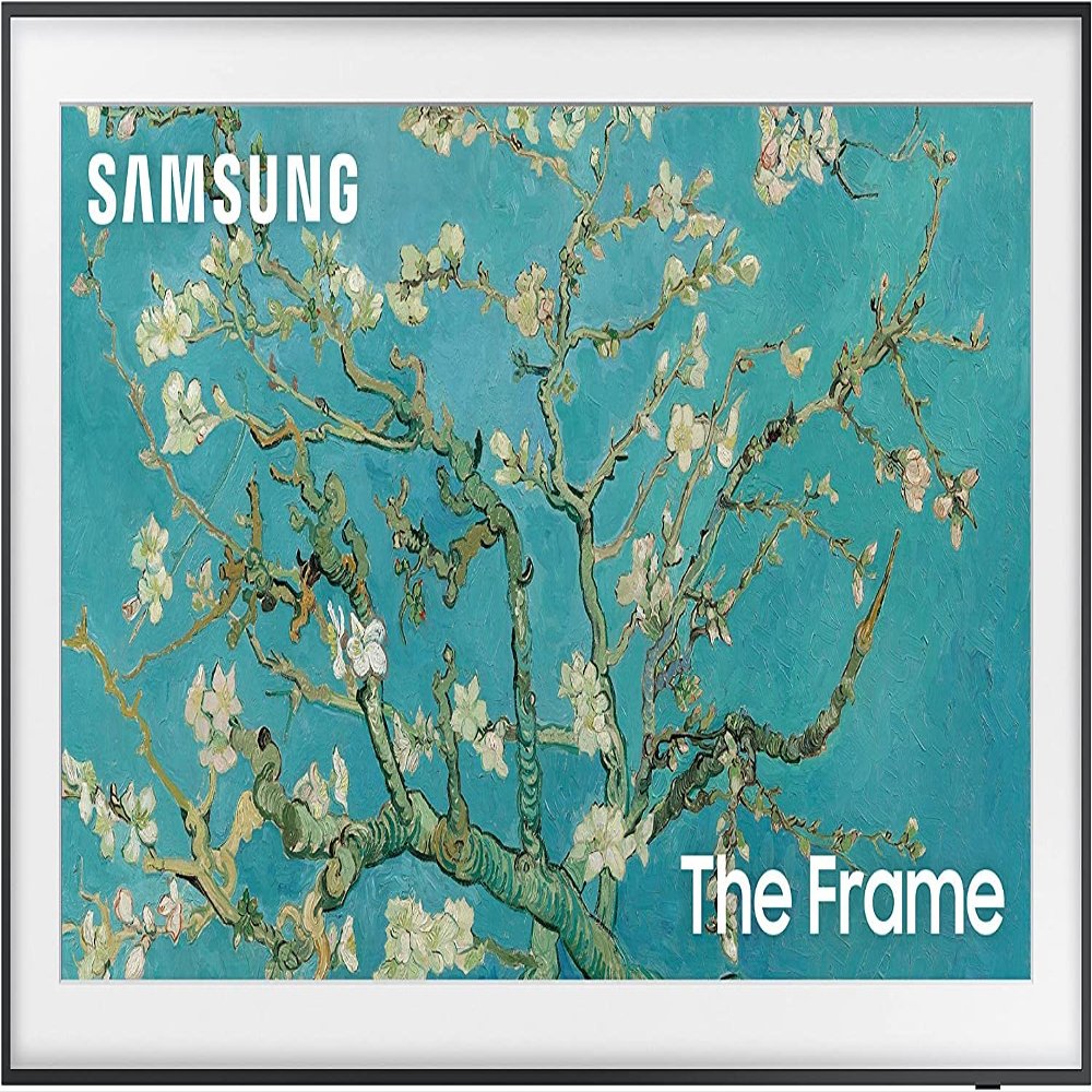 Samsung 32-Inch Class QLED The Frame LS03C Series, Quantum HDR, Art Mode, Anti-Reflection Matte Display, Smart TV w/Alexa Built-in (QN32LS03CB) Includes Free 2 Year Warranty