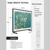 Samsung 32-Inch Class QLED The Frame LS03C Series, Quantum HDR, Art Mode, Anti-Reflection Matte Display, Smart TV w/Alexa Built-in (QN32LS03CB) Includes Free 2 Year Warranty view 4