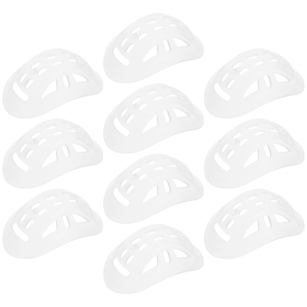 iplusmile 10pcs Helmet Chin Pads Transparent Safety Hat Chin Protectors for Comfortable Fit and Reduced Friction Design for Hard Hats and Helmets Strap