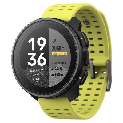 SUUNTO Vertical GPS Sports Watch, 1.4" Touchscreen 95+ Sports Modes, Lime