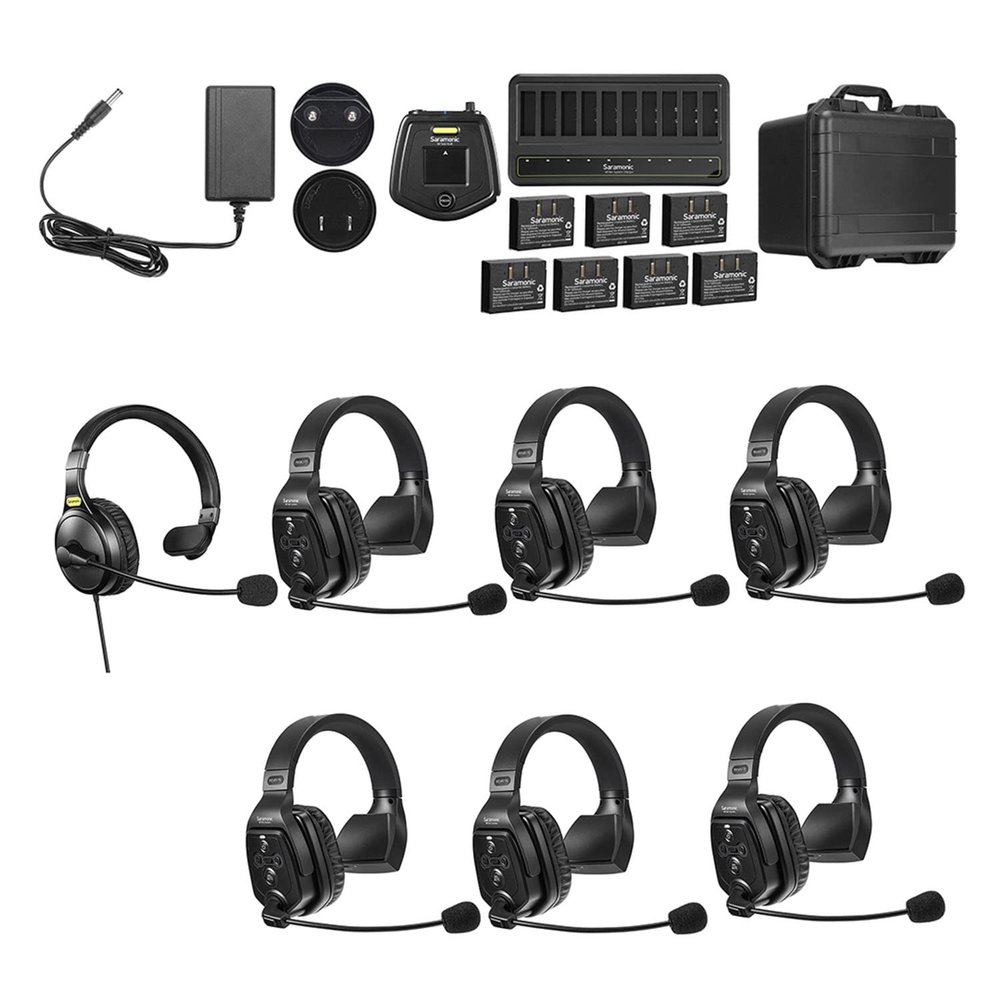 Saramonic WiTalk-WT7S 7-Person 1.9GHz Wireless Intercom System