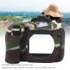 Digital Camera Silicone Case, Silicone Camera Case for D600/D610 Camera,Soft Rubber Shell Protective Cover Housing DSLR Silicone Protective Case (Camouflage Color) view 2