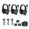 Saramonic WiTalk-WT3D | 3-Person Full-Duplex 1.9GHz Wireless Dual-Ear Headset Intercom System with Custom Hard Case view 1