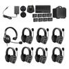 Saramonic WiTalk-WT8D | 8-Person Full-Duplex 1.9GHz Wireless Dual-Ear Headset Intercom System with Hub & Custom Hard Case view 1