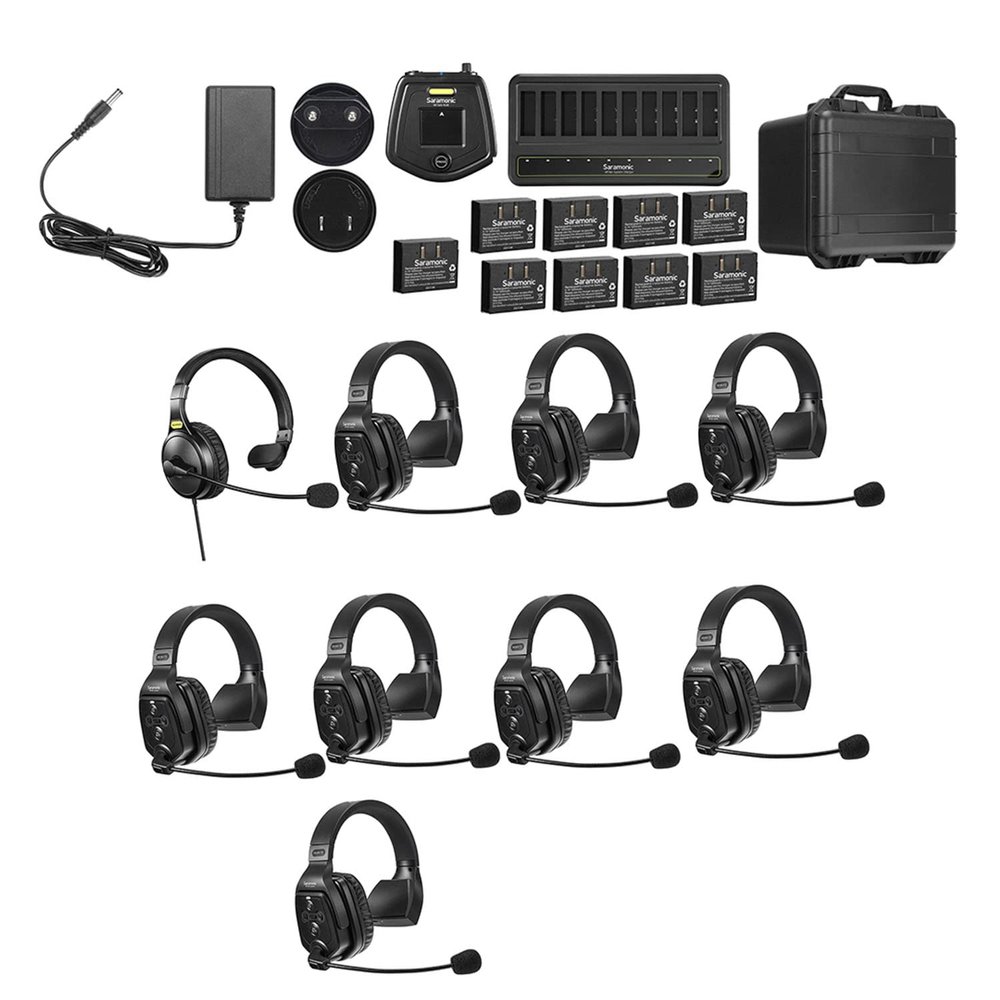 Saramonic WiTalk-WT8S 9-Person 1.9GHz Wireless Intercom System