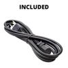 100-240VAC Input, 56V 4Pair Gigabit Passive PoE Injector, 100W, with US Power Cord view 2