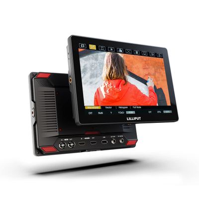 LILLIPUT HT series 2000nits Ultra-Bright Touch Control Screen with HDMI 2.0 3G-SDI Input Output LANC 3D-LUT Waveform Histogram 5" HT5S ,7" HT7S and 10.1? HT10S (HT10S-10.1" 1920x1200)