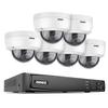 ANNKE H800 8CH Dome IP Security Camera System with 8MP H.265+ NVR, 6 X 4K Outdoor CCTV Camera, Audio Recording, 100ft EXIR 2.0 Night Vision, IP67 Weatherproof, 24/7 Video Surveillance, NO HDD Included view 1
