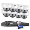 ANNKE H800 8CH Dome IP Security Camera System with 8MP H.265+ NVR, 8 X 4K Outdoor CCTV Camera, Audio Recording, 100ft EXIR 2.0 Night Vision, IP67, 24/7 Video Surveillance, 8TB HDD Included view 1