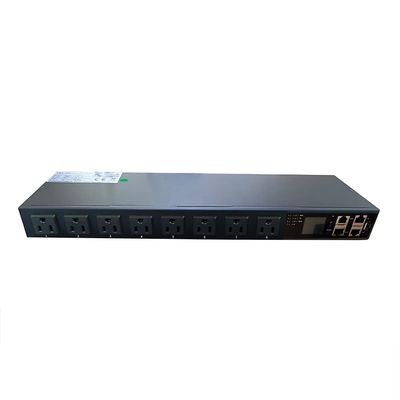8-bit 5-15P Smart PDU Rack-Mounted Power Distribution Unit SSH SNMPV1 V2 V3, telnet, 485modbus-TRU-TCP Protocol