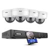 ANNKE H800 8CH Dome IP Security Camera System with 8MP H.265+ NVR, 4 X 4K Outdoor CCTV Camera, Audio Recording, 100ft EXIR 2.0 Night Vision, IP67, 24/7 Video Surveillance, 4TB HDD Included view 1