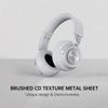 FINGERTIME Bluetooth Headphones Over-Ear, 60H Playtime and with Low Latency Wireless Headphones with Microphone, HiFi Stereo Foldable Lightweight Headset, Deep Bass for Home Office (Grey) view 2