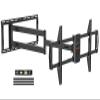 ELIVED Long Extension TV Mount for Most 42-90 Inch tvs, Full Motion Wall Bracket with 40.4 inch Long Arm Articulating TV Wall Mount, Max VESA 800x400mm, Holds up to 150lbs, fits Wood Studs 12"-24". view 1