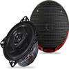 BATVOX CS401 150 Watts 4 Inch 2 Ways 4 Ohm Impedance and Piezo Tweeter for Premium Car Audio Coaxial Car Speakers, Car Stereo Sound System with Removable Grill (2 Speakers) view 1