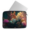 Beautiful Plant Mac Book Pro 14" Sleeve - Print Laptop Sleeve - Multicolor Mac Book Sleeve view 1