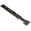 ADT-Link Mini-PCIe to M.2 NVMe Extension Cable for M.2 WiFi Slot to mPCIe Edge Extension (50cm, R64SF) view 1