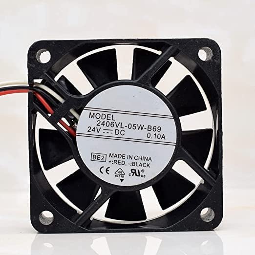 2406VL-05W-B69 24V 0.10A 6015 Cooling Fan 60X60X15mm