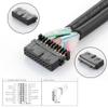 chenyang USB 3.0 Front Panel Header 19/20Pin Male to USB C Female Chassis Back Panel Port Extension Cable 0.4M with 12cm PCI-E Slot Bracket view 3