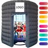 360 Inflatable Photo Booth 118inch/148 inch/158inch Inflatable Photo Booth LED Color Changing Customized Logo for 360 Photo Booth Machines Show Parties Wedding Photography view 1