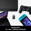 Creative BT-W3X Smart Bluetooth 5.3 Audio Transmitter with aptX HD, High-Definition 24-bit / 48 kHz Audio, Device-Switching Function, Works with PC/Mac/Gaming Consoles view 4