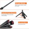 VRIG 20.1" Mini Extendable Gopro Tripod,Portable Selfie Stick Tripod for DJI OSMO Action 5Pro/4/3,GoPro Max Hero 13 12 11 10 9 8 7 6 5 4 3 3+ 2 1 Session,Insta360 X5/X4 view 4
