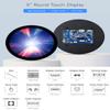 waveshare 5inch HDMI Round Touch Display, 1080  1080 Resolution, IPS, 10-Point Touch, Compatible with Raspberry Pi 5/4B/3B/Zero/Zero W/Zero 2W/Pico/Pico W/Pico WH view 3