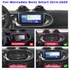 9" Touchscreen Car Stereo for Mercedes Benz Smart Fortwo 2014-2020 Android 11 Car Radio Media Player Support Navigation GPS/Carplay/BT/WiFi/RDS/FM/SWC/DAB+Backup Camera,K100s/1+16g view 2