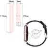 3 Pack Replacement Bands Compatible with HENGTO Fitness Tracker Watch, Soft Silicone Adjustable Sport Strap Wristband for HENGTO 1.4''/MorePro HM08/FITVII HM08/YOUSOKU H97 Pro/Amzhero D26/HENGTO H39 PLUS Smartwatch(3 Pack B) view 2