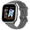 3 Pack Replacement Bands Compatible with HENGTO Fitness Tracker Watch, Soft Silicone Adjustable Sport Strap Wristband for HENGTO 1.4''/MorePro HM08/FITVII HM08/YOUSOKU H97 Pro/Amzhero D26/HENGTO H39 PLUS Smartwatch(3 Pack A) view 2