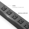Apislogik Basic PDU - 0U Rack Mount w/ 24 520 Outlets, 2 Circuit Breaker | 100-120V 30A (Derated to 24A) Network Rack PDU | Industrial Power Strip w/ 9.8 FT Power Cord for Data Center, Server view 4