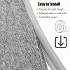 Carpet Edge Binding PVC Table Protector Cuttable Strip Gray Red Yellow Brown Edge Protector for up to 1cm high Doormat (C 1400cm (46ft)) view 3