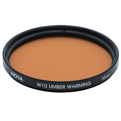 Hoya 58mm W10 Umber Warming Color Conversion Multi-Coated Glass Filter